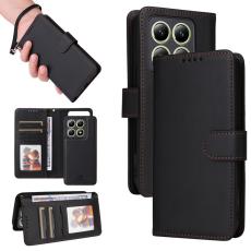 BETOPNICE - BETOPNICE Xiaomi 14T Pl&aring;nboksfodral - Avtagbart Konstl&auml;der - Svart