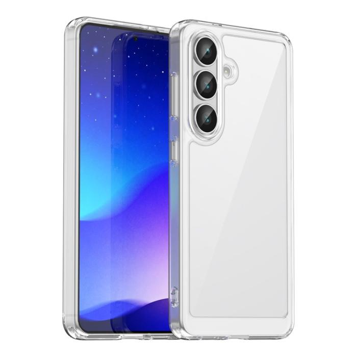 WANLONFENG - WANLONFENG Mobilskal till Samsung Galaxy S26 Plus TPU Akryl Klar - Transparent