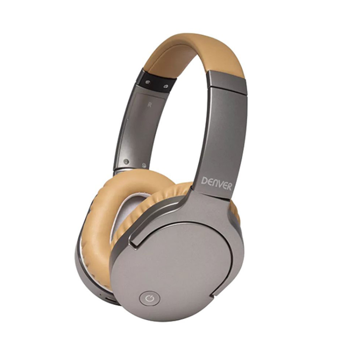 Denver - Denver Bluetooth Hörlurar Med Noise Reduction - Sand