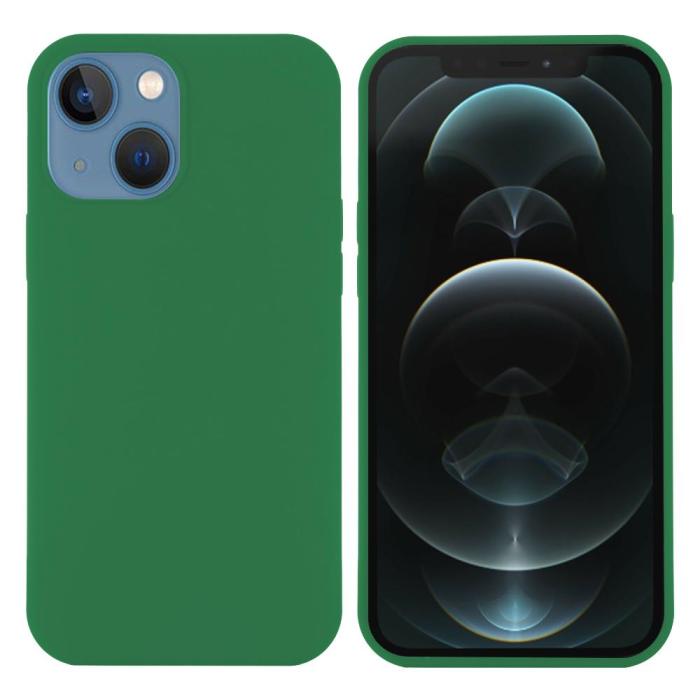 OEM - MagSafe Liquid Silicone Skal iPhone 13 - Grön