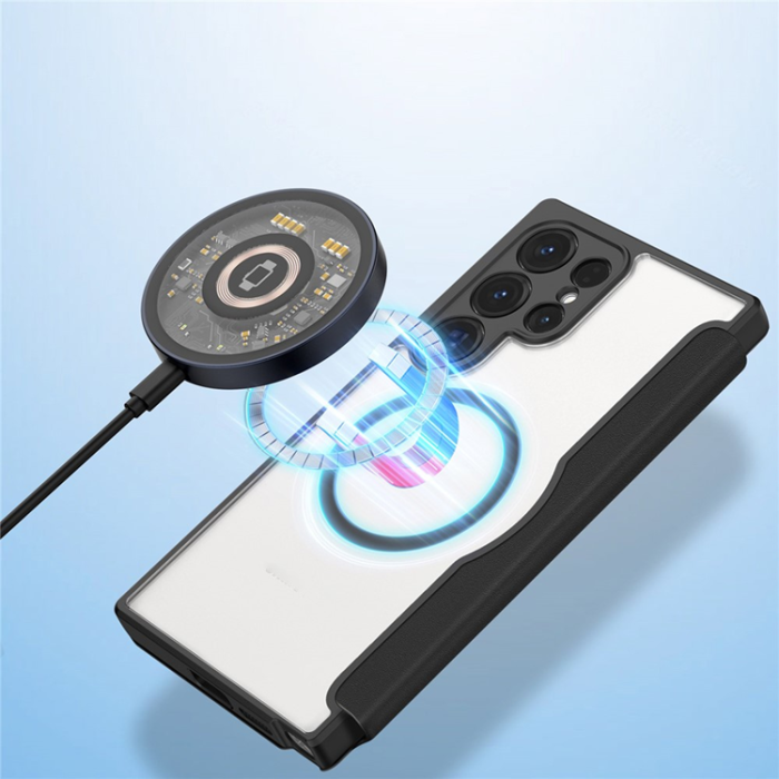Dux Ducis - Dux Ducis Galaxy S24 Ultra Plånboksfodral MagSafe Skin X Pro
