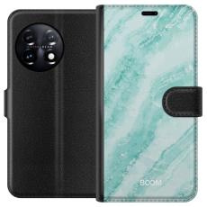 iSecrets - Pl&aring;nboksfodral till OnePlus 11R med Mint Marble