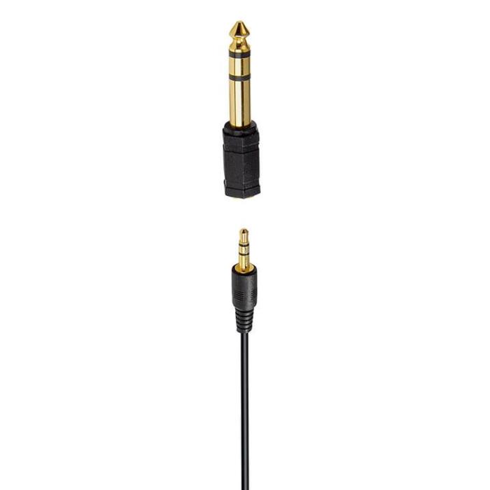 Hama - Hama Hörlurar Shell Over-Ear Threaded - Svart