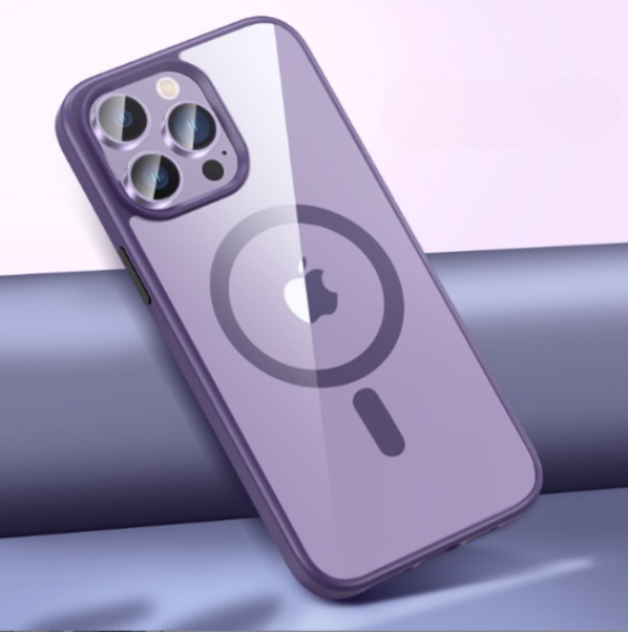 OEM - iPhone 14 Pro Max Skal Magsafe Magnetic - Lila