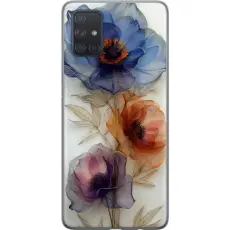 Gustaf - Mobilskal till Samsung Galaxy A71 med Silkesblommor