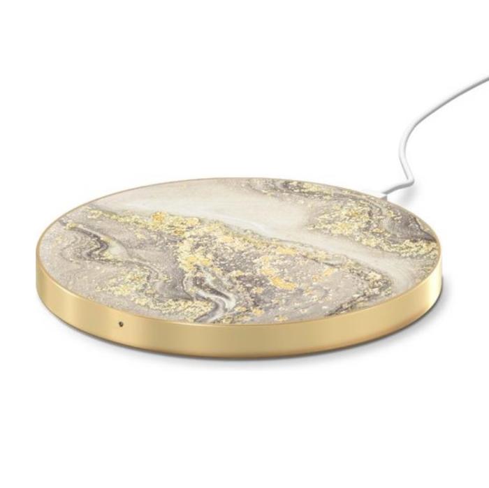 UTGATT1 - Ideal Of Sweden Qi Trådlös Laddare - Sparkle Greige Marble