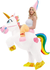Original Cup - Original Cup Magic Unicorn Uppbl&aring;sbar Kostym &ndash; Rolig & Premium f&ouml;r vuxna