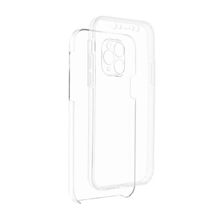 OEM - iPhone 14 Pro Skal 360 Full Cover Hårdplast Transparant