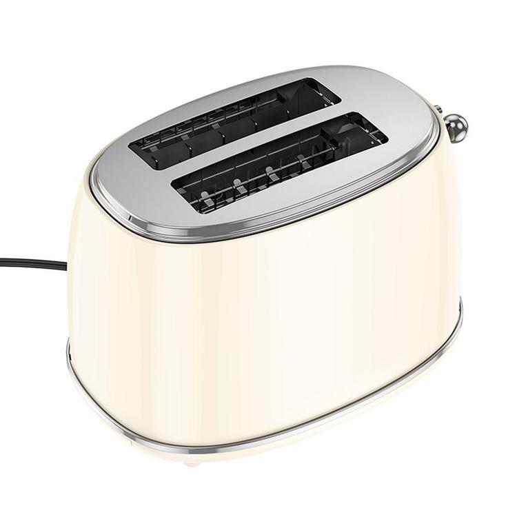 Hoco Retro Brödrost 850W HE50 - Milky Vit | 264 | AlltMobil