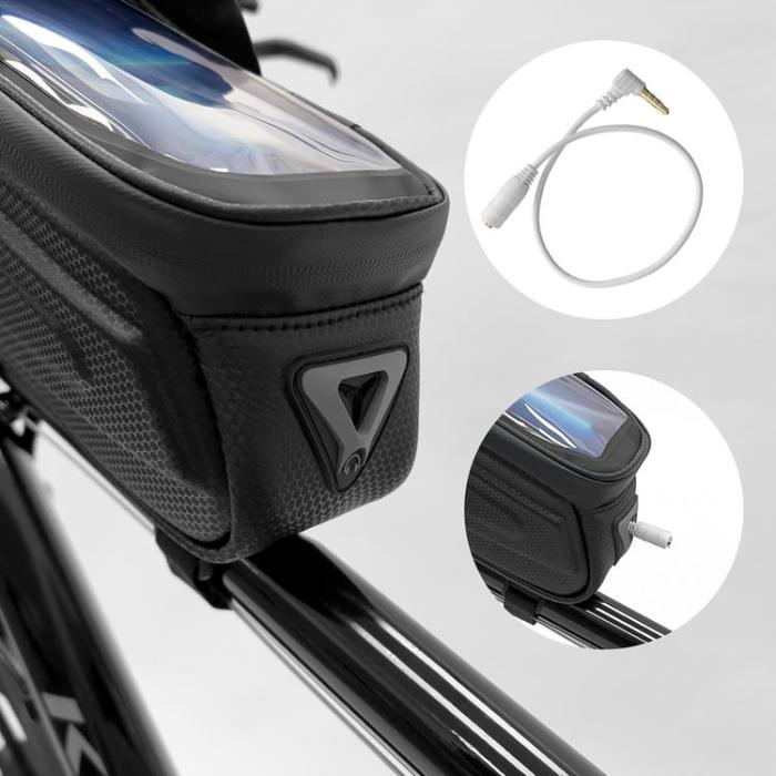 Wozinsky - Wozinsky Cykelramväska 1.7l Telefon Skal - Svart