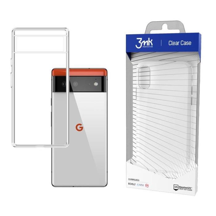 3MK - 3MK Google Pixel 6 Skal - Clear