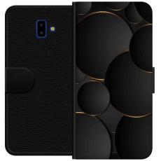 iSecrets - Plånboksfodral till Samsung Galaxy J6+ med Lyxig Cirklar