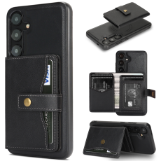 A-One Brand - Galaxy S25 Plus Mobilskal MagSafe Detachable Korthållare Kickstand