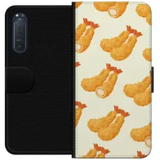 Gustaf - Pl&aring;nboksfodral till Sony Xperia 5 II med R&auml;kor