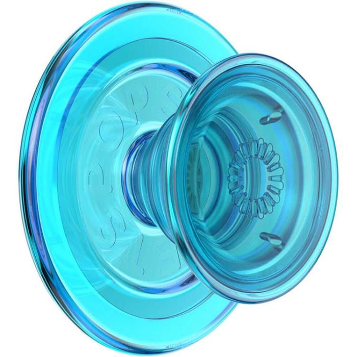 PopSockets - POPSOCKETS PopGrip för Magsafe - Electric Blå Transparent