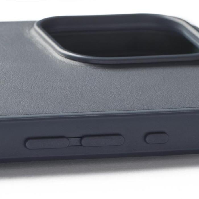 Mujjo - Mujjo iPhone 16 Pro Max Mobilskal MagSafe Shield - Stålblå