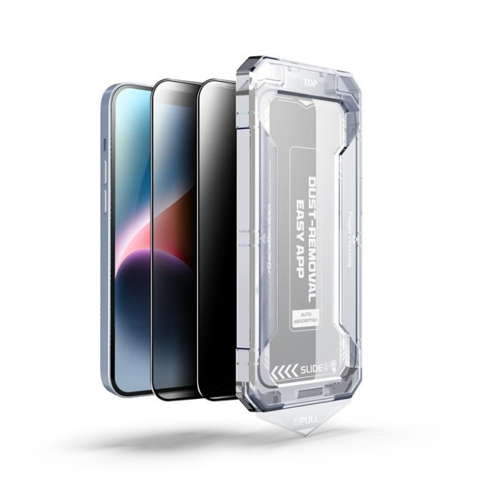 Boom of Sweden - LIVSTIDSGARANTI - BOOM iPhone 16e Privacy Härdat Glas Skärmskydd 2st