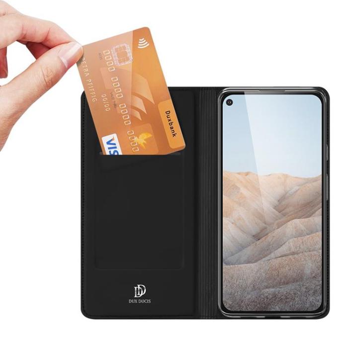 Dux Ducis - Dux Ducis Skin Series Fodral Google Pixel 5a - Svart