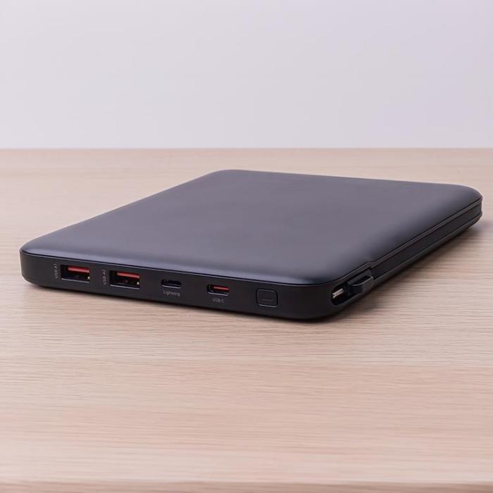 Forever - Forever Powerbank 20000 mAh för Laptop 100W - Svart