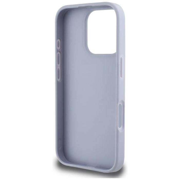 Guess - Guess iPhone 16 Pro Max Mobilskal Hot Stamp 4G Triangle Logo - Lila