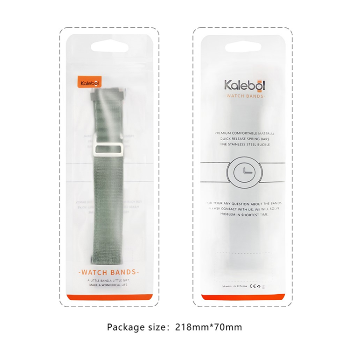 KALEBOL - Kalebol Galaxy Watch 6/6 Classic Armband Nylon - Orange