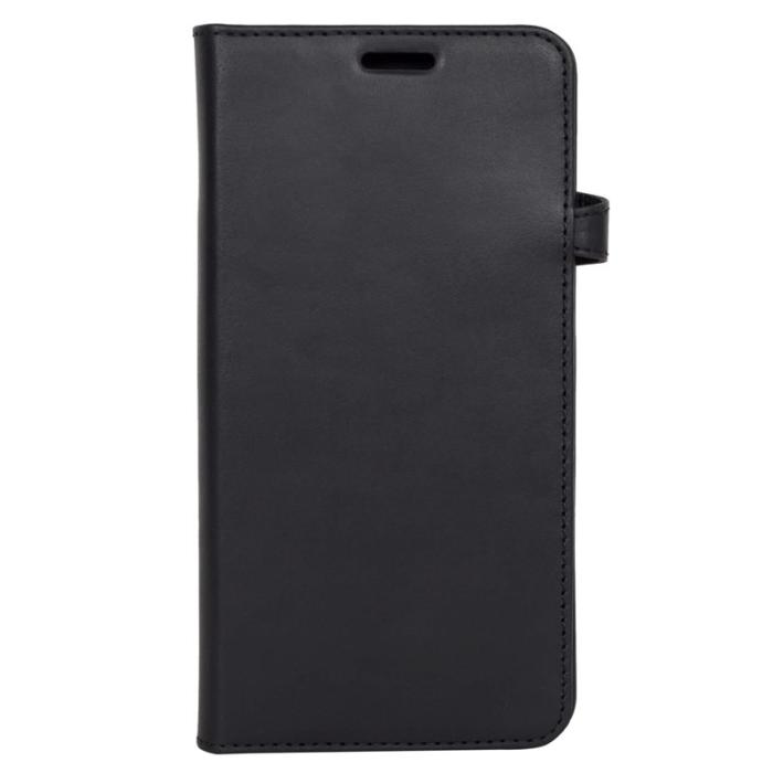 BUFFALO - BUFFALO äkta läder Plånboksfodral Samsung Galaxy S9 Plus - Svart