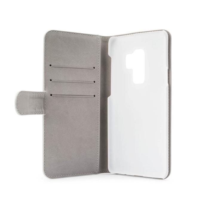 UTGATT1 - GEAR Plånboksfodral till Samsung Galaxy S9 Plus - Vit
