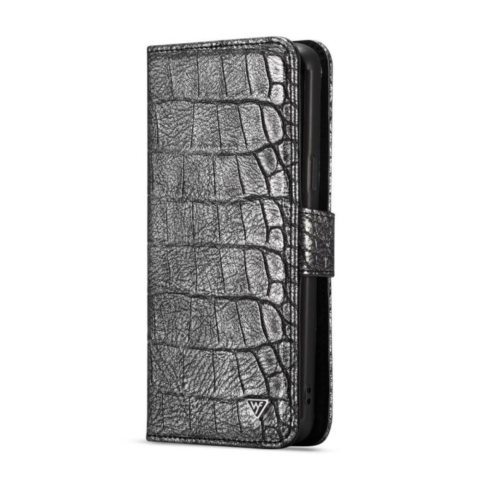 UTGATT4 - WHATIF Croco Plånboksfodral Samsung Galaxy S9 Plus - Svart