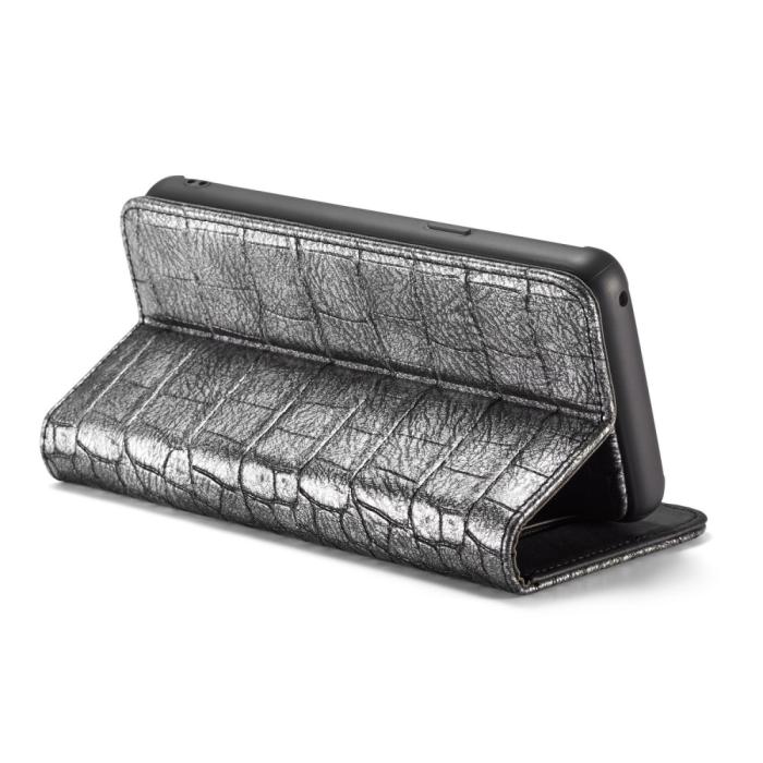 UTGATT4 - WHATIF Croco Plånboksfodral Samsung Galaxy S9 Plus - Svart