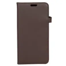 BUFFALO - BUFFALO äkta läder Plånboksfodral Samsung Galaxy S9 Plus - Brun