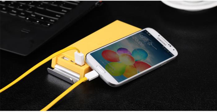 iHave - iHave Flat Micro USB kabel - 900mm - (Vit)