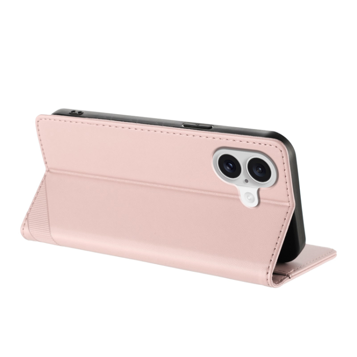 A-One Brand - iPhone 17 Plånboksfodral Punk Style Imprinted - Rosa