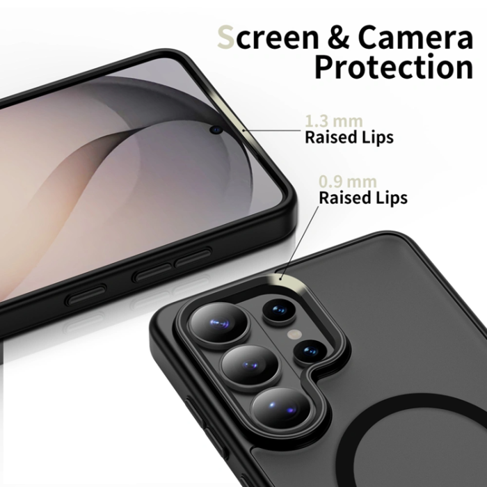 Tech-Protect - Tech-Protect Mobilskal För Galaxy S26 Ultra Magsafe Magmat - Matt Svart