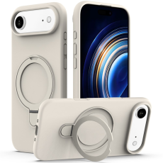 A-One Brand - iPhone Air Mobiskal MagSafe Kickstand PC + Silikon - Antik Vit