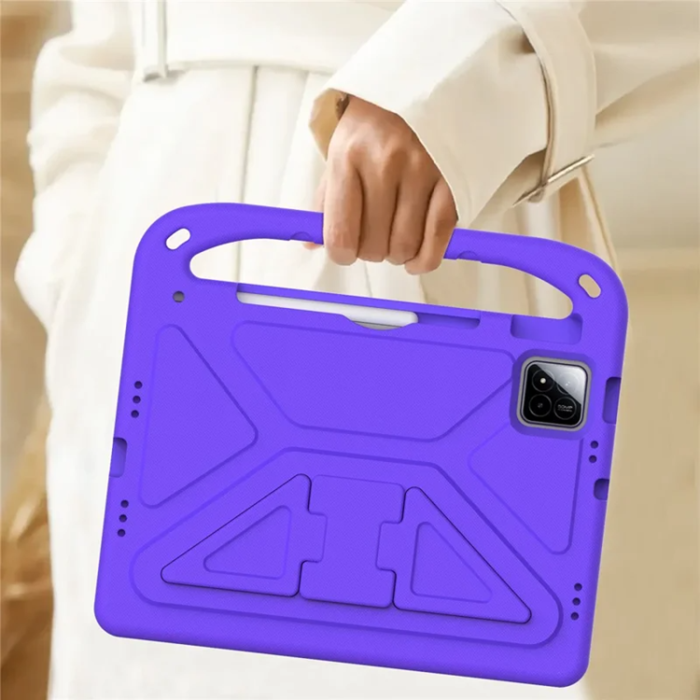 A-One Brand - Xiaomi Pad 7 Pro/Pad 7 Skal EVA Handgrepp Kickstand - Lila