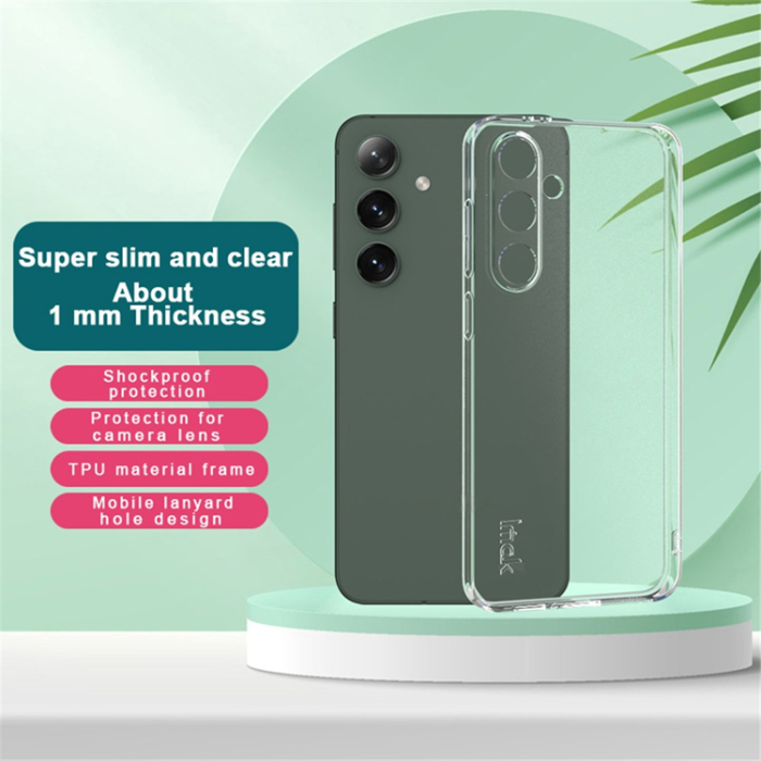 Imak - IMAK Galaxy S24 FE Mobilskal UX-5 Series Shockproof - Clear