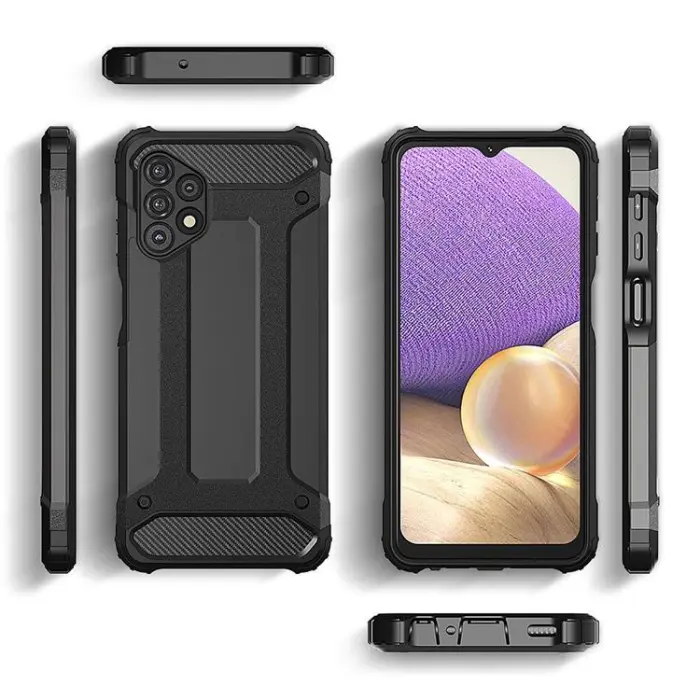 OEM - Galaxy A73 Skal Hybrid Armor Tough Rugged - Blå