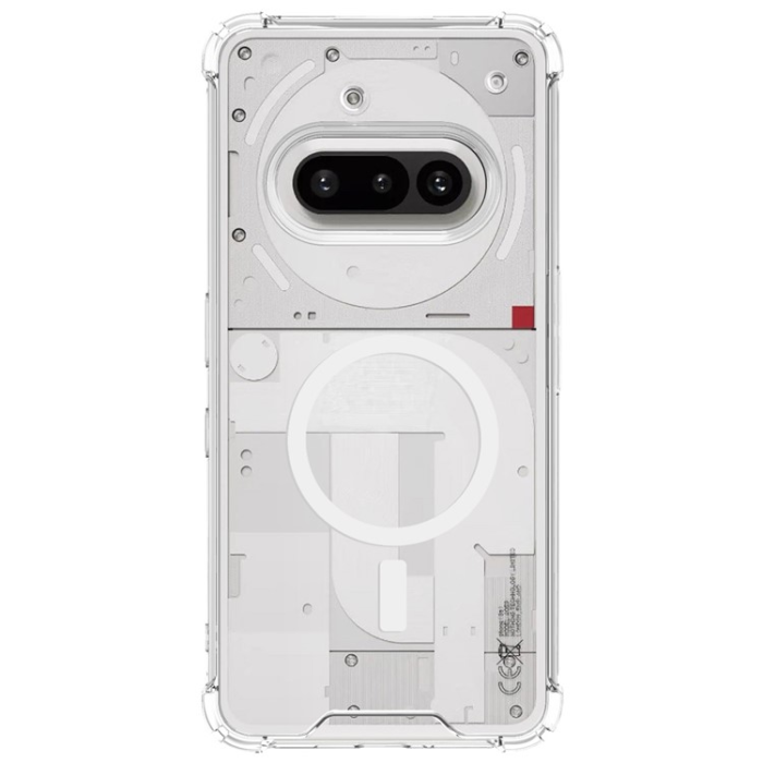 Imak - Imak Nothing Phone (3a) Mobilskal MagSafe Shockproof - Clear
