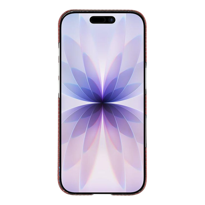 A-One Brand - iPhone 17 Mobilskal MagSafe Aramid Fiber - Röd