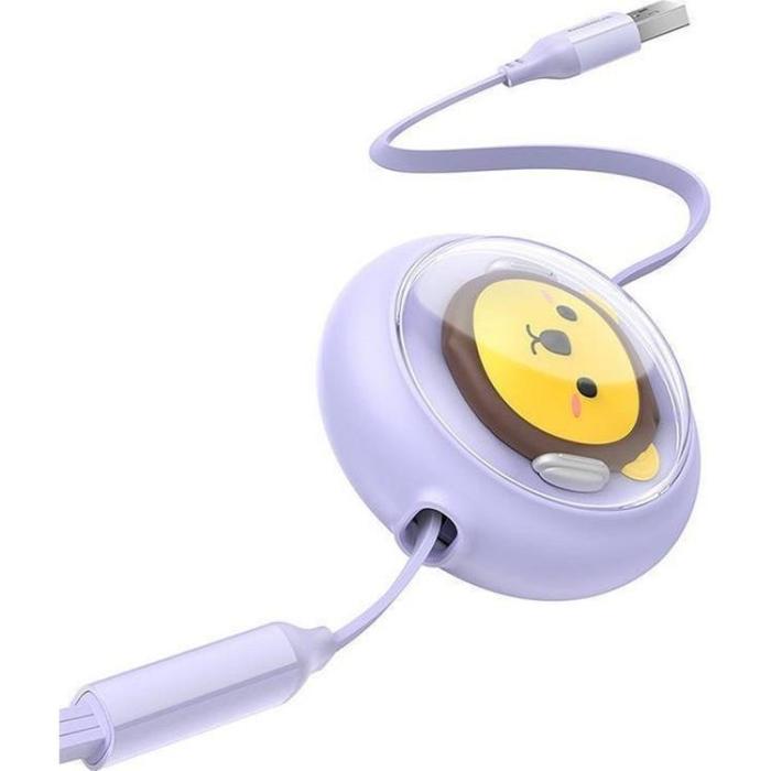 BASEUS - Baseus 3in1 USB-A till USB-C, Lightning, microUSB kabel 1.1m