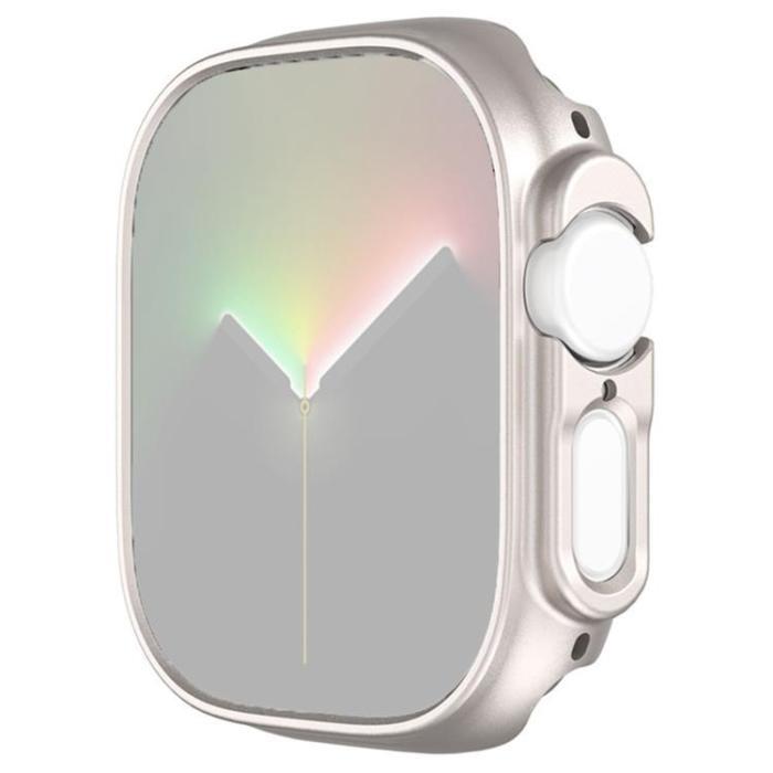 OEM - Apple Watch Ultra (49mm) Skal Rubberized PC - Starlight