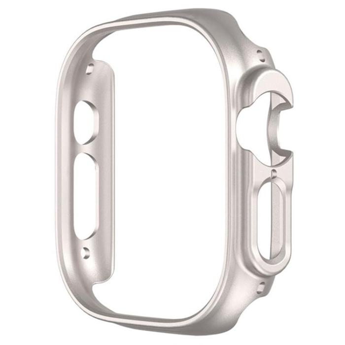 OEM - Apple Watch Ultra (49mm) Skal Rubberized PC - Starlight