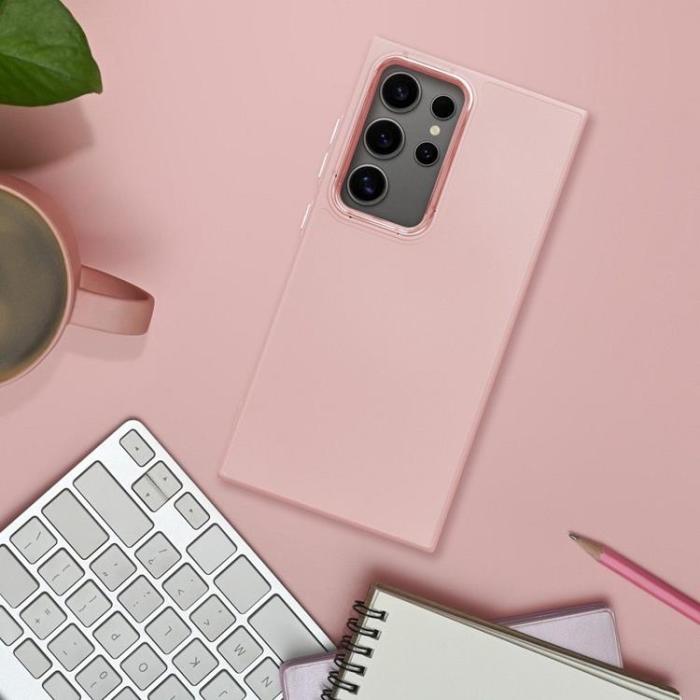 OEM - Galaxy S24 Plus Mobilskal Frame - Rosa