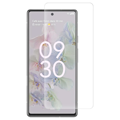 Google Pixel 6A Härdat Glas Skärmskydd - Transparent