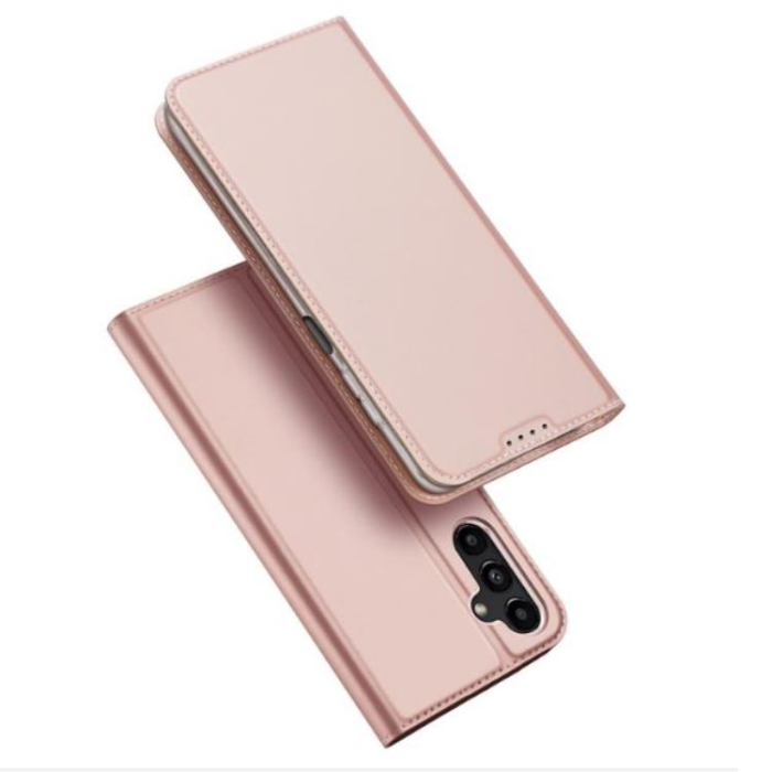 Dux Ducis - Dux Ducis Galaxy A24 4G Plånboksfodral Skin Pro - Rosa Guld