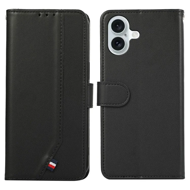 iPhone 17 Konstläder Plånboksfodral RFID-Skydd - Svart | 2353 | AlltMobil