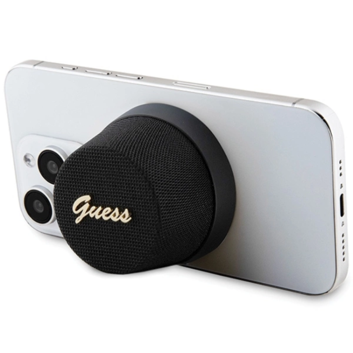 Guess - Guess Bluetooth Högtalare Magnetic Script Metal - Svart