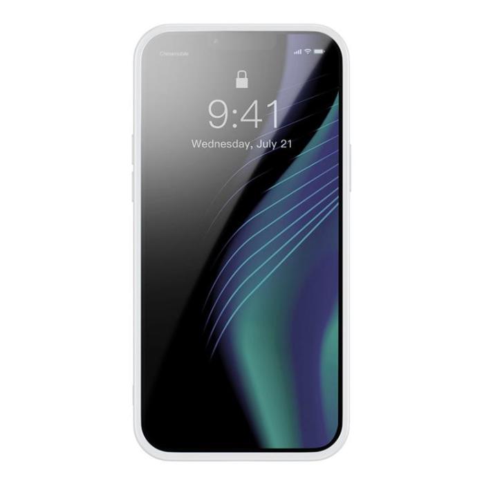 BASEUS - Baseus Crystal Skal iPhone 13 Pro - Grå
