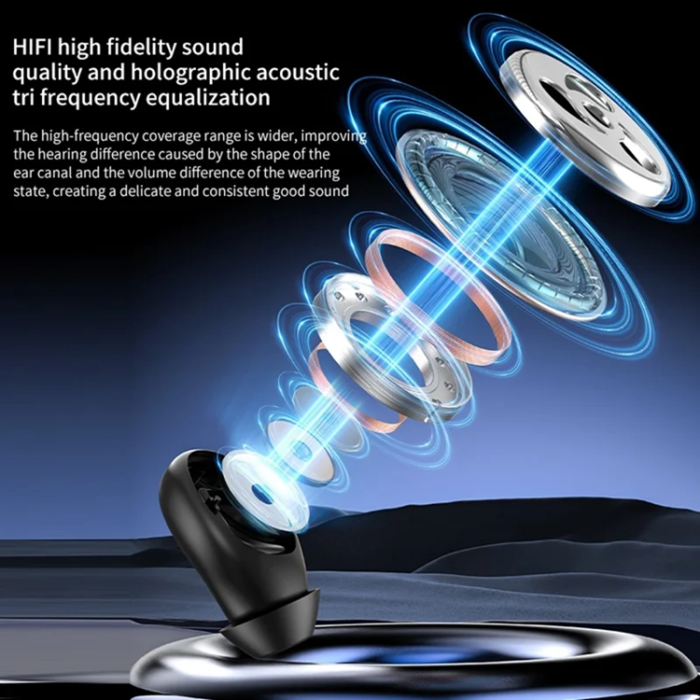 A-One Brand - Singel Bluetooth In-Ear Trådlösa Hörlurar Noise Cancelling