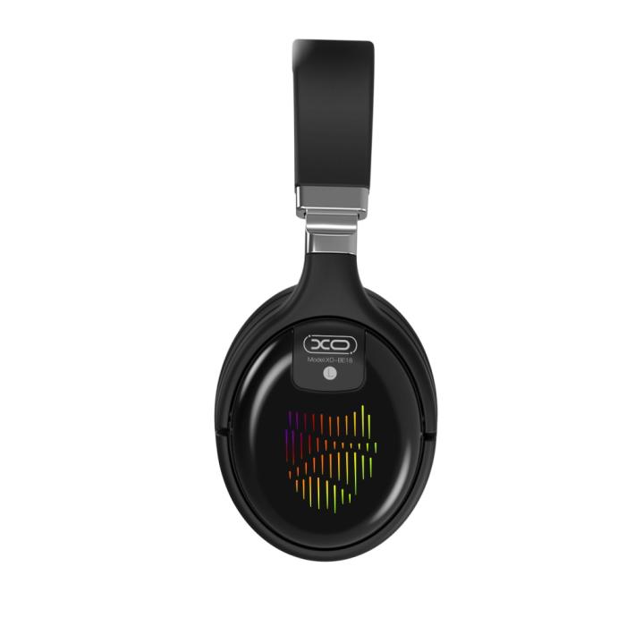 OEM - Bluetooth-hörlurar XO BE18 svart